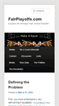 Mobile Screenshot of fairplayoffs.com